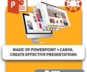 Magic of POWERPOINT + Canva. Create effective presentations - Школа программирования для детей, компьютерные курсы для школьников, начинающих и подростков - KIBERone г. Baku